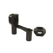 ELEVADORES DE MANILLAR 2DGT GILLES TOOLING NEGRO MOTO GUZZI V100 MANDELLO 2022-2024