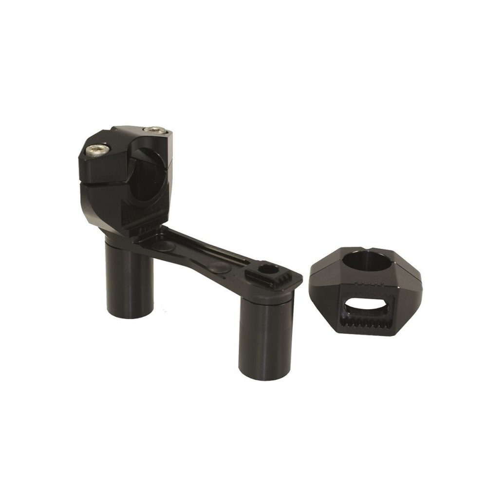 ELEVADORES DE MANILLAR 2DGT GILLES TOOLING NEGRO MOTO GUZZI V100 MANDELLO 2022-2024