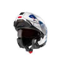 CASCO MODULAR SCHUBERTH C5 ECE DEKOR GLOBE AZUL