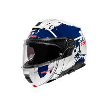 CASCO MODULAR SCHUBERTH C5 ECE DEKOR GLOBE AZUL