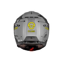 CASCO MODULAR SCHUBERTH C5 ECE DEKOR GLOBE GRIS