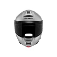 CASCO MODULAR SCHUBERTH C5 PLATA BRILLO