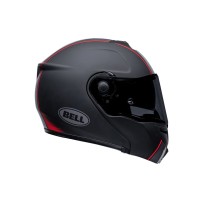 CASCO MODULAR BELL SRT M HARTLUCK JAMO NEGRO ROJO MATE Y BRILLO