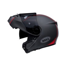 CASCO MODULAR BELL SRT M HARTLUCK JAMO NEGRO ROJO MATE Y BRILLO