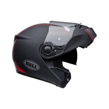 CASCO MODULAR BELL SRT M HARTLUCK JAMO NEGRO ROJO MATE Y BRILLO
