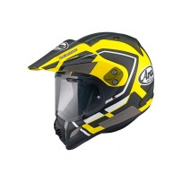 CASCO TOURING ARAI TOUR-X 4 DETOUR-2 AMARILLO FLUOR