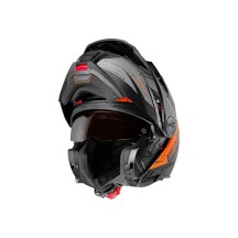 CASCO DE VIAJE SCHUBERTH E2 EXPLORER NARANJA
