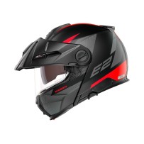 CASCO SCHUBERTH E2 TOURING DEFENDER ROJO
