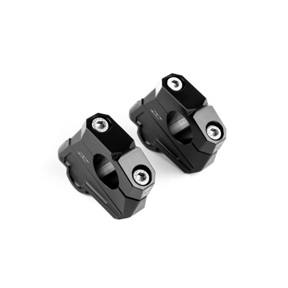RISERS MANILLAR 1DGT GILLES TOOLING BLACK BMW F 900 R / XR 2020-2025 RISERS MANILLAR 1DGT GILLES TOOLING BLACK BMW F 900 R / XR 2020-2025