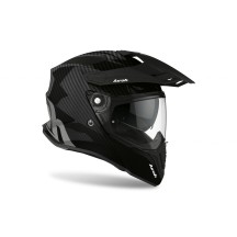 CASCO AIROH TOURING COMMANDER CARBONO BRILLO