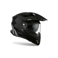 CASCO AIROH TOURING COMMANDER CARBONO BRILLO