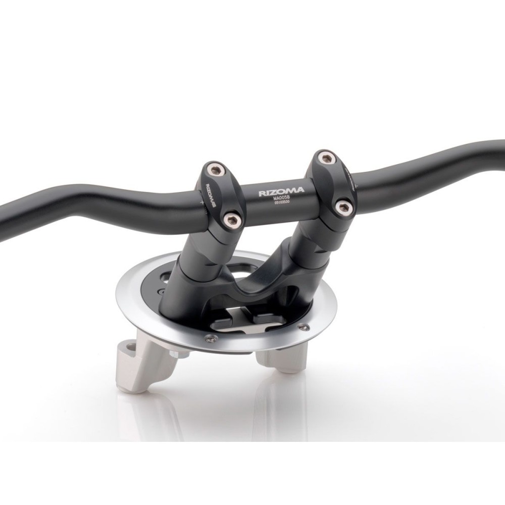 KIT DE ELEVADORES DE MANILLAR MA400B RIZOMA YAMAHA T-MAX 500 / 530 2008-2016 KIT DE ELEVADORES DE MANILLAR MA400B RIZOMA YAMAHA T-MAX 500 / 530 2008-2016