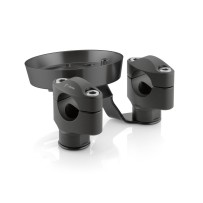 AZ203 KIT TORRETAS DE MANILLAR CONICO + SOPORTE RIZOMA DUCATI SCRAMBLER FULL THROTTLE 17-18