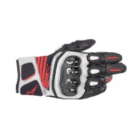 GUANTES SP X AIR CARBON V2 ALPINESTARS NEGRO/BLANCO/ROJO
