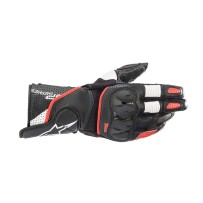 GUANTES SP-2 V3 ALPINESTARS NEGRO / BLANCO / ROJO