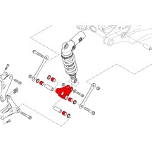 BALANCÍN DE SUSPENSIÓN TRASERA CNC RACING DUCATI STREETFIGHTER V4 / SP / SP2 2020-2024