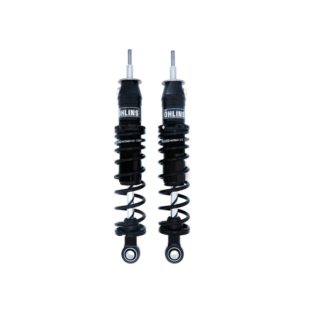 PAR DE AMORTIGUADORES TRASEROS OHLINS S36E BLACKLINE PIAGGIO VESPA GTS 150 / 300 2019-2023 PAR DE AMORTIGUADORES TRASEROS OHLINS S36E BLACKLINE PIAGGIO VESPA GTS 150 / 300 2019-2023