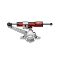KIT199A1 KIT AMORTIGUADOR DE DIRECCIÓN RACING ROJO DOBLE TUBO APRILIA RS 457 TROFEO 2024