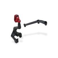 SOPORTE AMORTIGUADOR DE DIRECCIÓN + ELEVADOR CNC RACING DUCATI MULTISTRADA V4 / S / RALLY 2021-2024