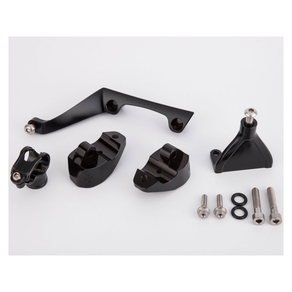 KIT DE MONTAJE DE AMORTIGUADOR DE DIRECCIÓN LINEAL OHLINS MOTOCORSE MV AGUSTA BRUTALE 800 RR PIRELLI 2018-19 KIT DE MONTAJE DE AMORTIGUADOR DE DIRECCIÓN LINEAL OHLINS MOTOCORSE MV AGUSTA BRUTALE 800 RR PIRELLI 2018-19