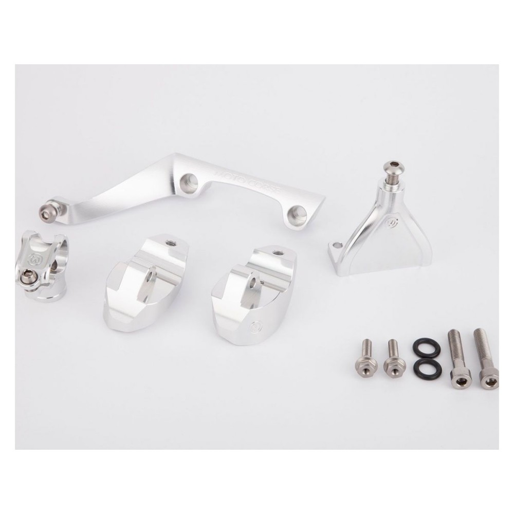 KIT COMPLETO DE AMORTIGUADOR DE DIRECCIÓN ROTATIVA MOTOCORSE SCOTTS MV AGUSTA BRUTALE 800 RR LH44 2018-19 KIT COMPLETO DE AMORTIGUADOR DE DIRECCIÓN ROTATIVA MOTOCORSE SCOTTS MV AGUSTA BRUTALE 800 RR LH44 2018-19