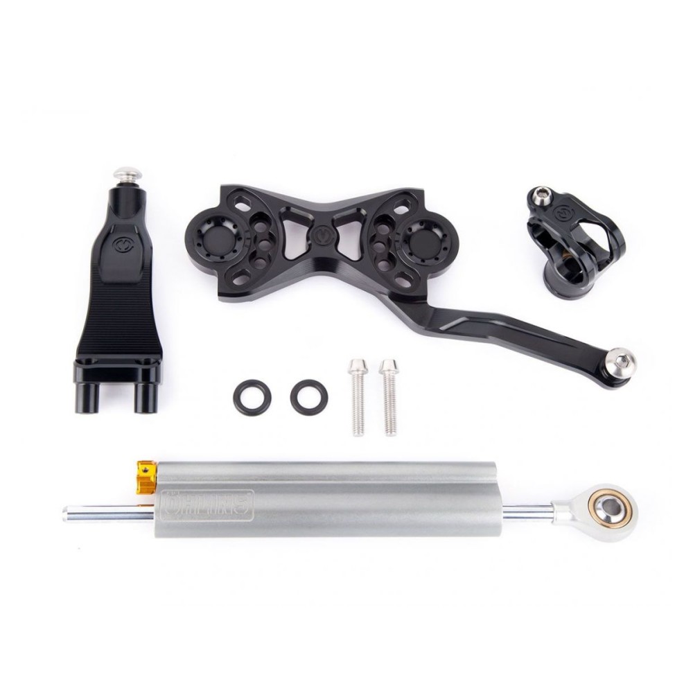 KIT COMPLETO DE AMORTIGUADOR DE DIRECCIÓN LINEAL MOTOCORSE OHLINS MV AGUSTA DRAGSTER 800 2014-17 KIT COMPLETO DE AMORTIGUADOR DE DIRECCIÓN LINEAL MOTOCORSE OHLINS MV AGUSTA DRAGSTER 800 2014-17