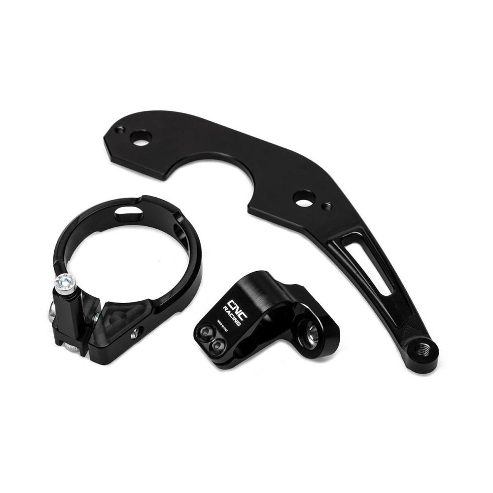 SOPORTE DE AMORTIGUADORES DE DIRECCIÓN DE CNC RACING DUCATI SCRAMBLER 800 ICON 2015-2022 SOPORTE DE AMORTIGUADORES DE DIRECCIÓN DE CNC RACING DUCATI SCRAMBLER 800 ICON 2015-2022