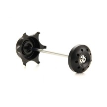 DESLIZADOR DEL EJE TRASERO ESTILO MOTOCORSE DVC DUCATI MONSTER 1200 2014-2016