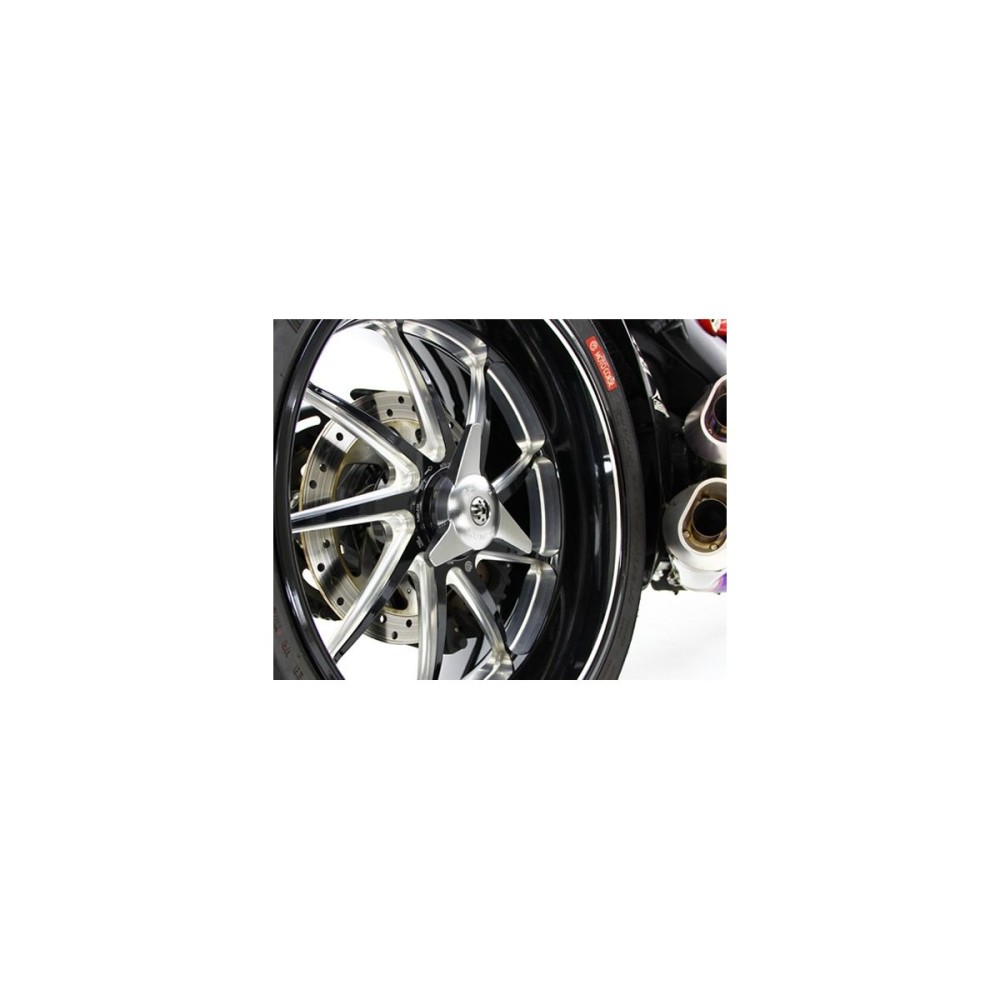 DESLIZADOR DEL EJE DE LA RUEDA TRASERA DISEÑO MOTOCORSE ESTILO SPINNER DUCATI MULTISTRADA 1200 2010-14 DESLIZADOR DEL EJE DE LA RUEDA TRASERA DISEÑO MOTOCORSE ESTILO SPINNER DUCATI MULTISTRADA 1200 2010-14