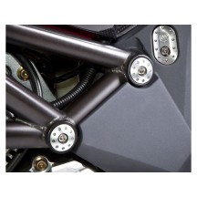 KIT 4 TAPAS DE CUADRO DE ALUMINIO MOTOCORSE MV AGUSTA BRUTALE 910 S 2005-2007
