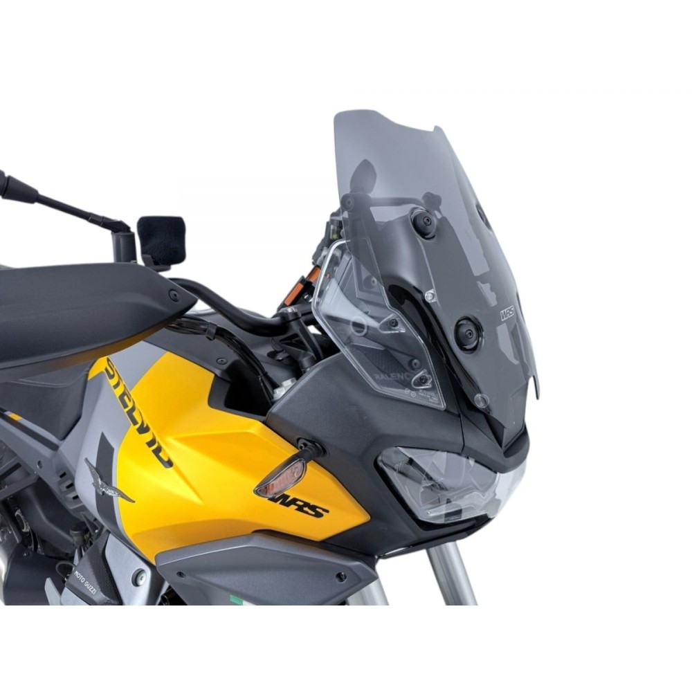 PANTALLA WRS SPORT CON RADAR AHUMADO OSCURO MOTO GUZZI STELVIO 2024-2025