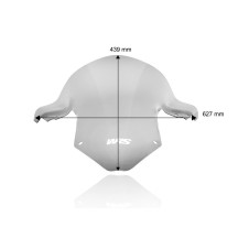 PANTALLA WRS HIGH RACE HUMO OSCURO +80MM BMW S 1000 RR 2019-2022