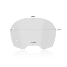 PARABRISAS WRS SPORT TRANSPARENTE KYMCO PEOPLE S 125 / 200 2018-2024