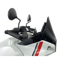 PARABRISAS ENDURO NEGRO BRILLANTE WRS DUCATI DESERT X / RALLY / DISCOVERY 2022-2025