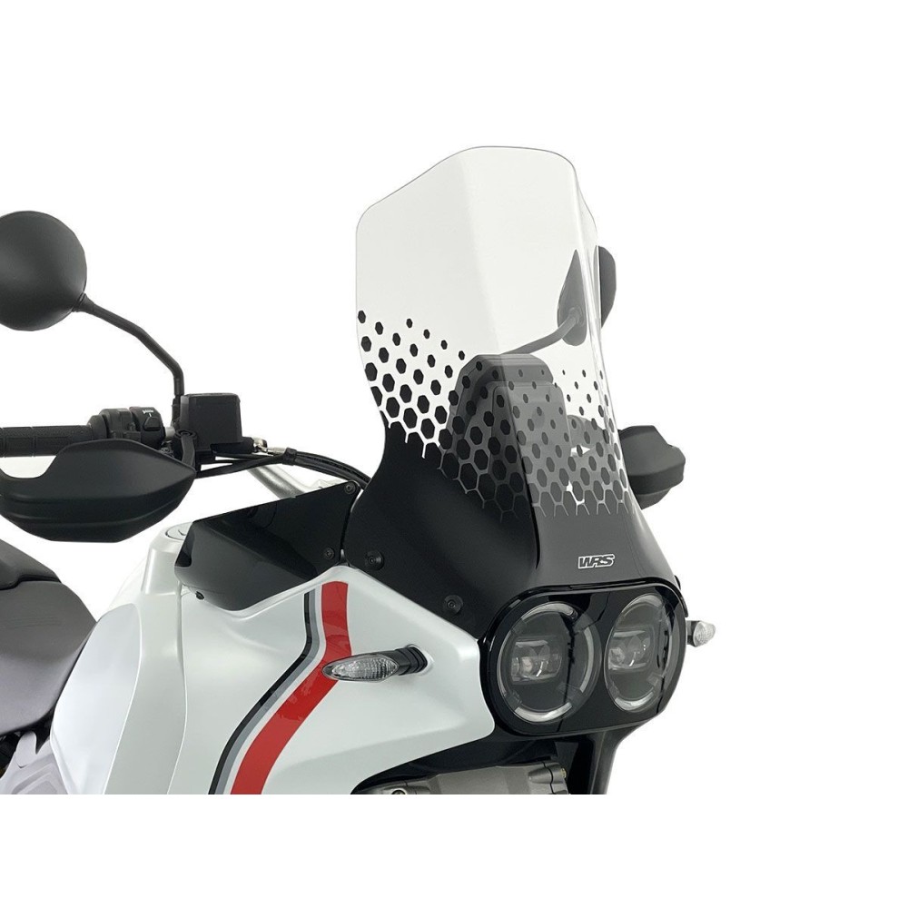 PARABRISAS CAPONORD TRANSPARENTE WRS DUCATI DESERT X / RALLY / DISCOVERY 2022-2025 PARABRISAS CAPONORD TRANSPARENTE WRS DUCATI DESERT X / RALLY / DISCOVERY 2022-2025