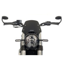 PANTALLA DEPORTIVA WRS NEGRO MATE BENELLI LEONCINO 500 2017-2024