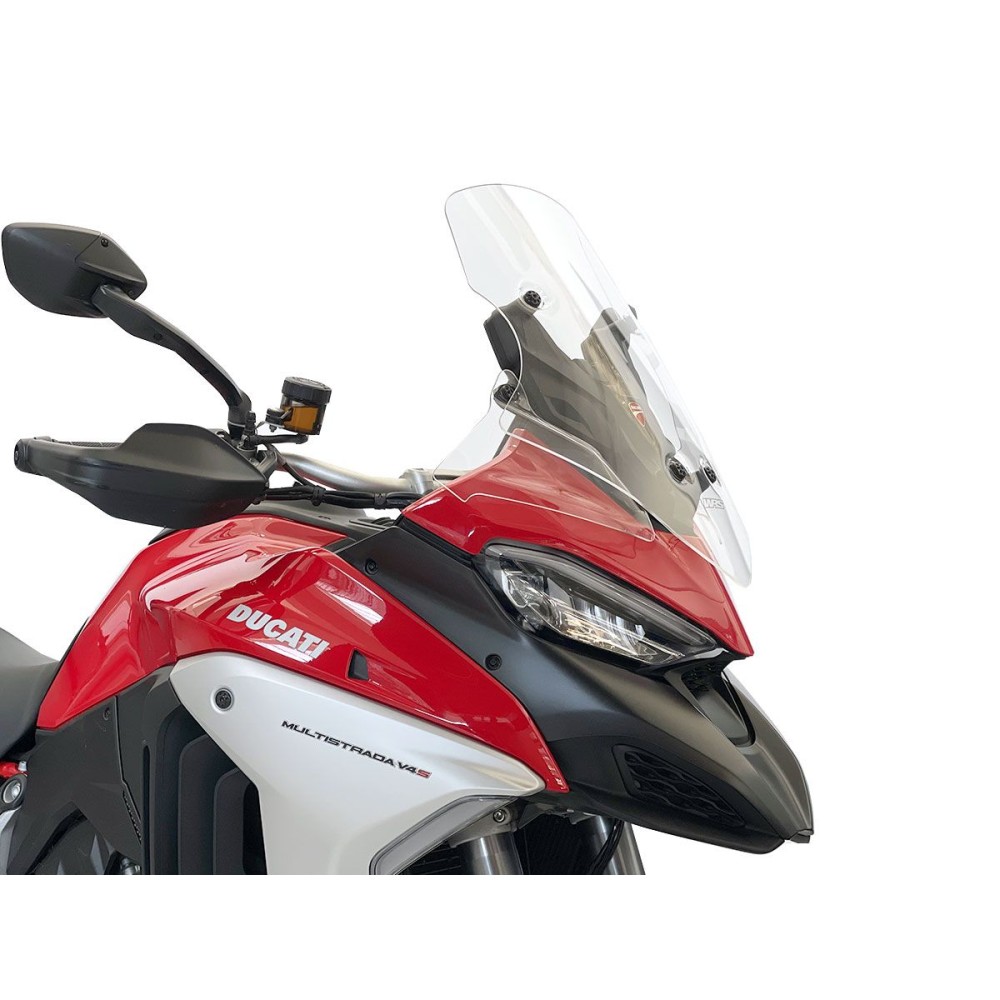 PARABRISAS TOURING TRANSPARENTE WRS DUCATI MULTISTRADA V4 / S / SPORT / RALLY 2020-2025