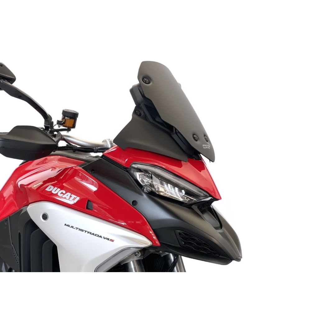 PARABRISAS SPORT NEGRO MATE WRS DUCATI MULTISTRADA V4 / S / SPORT / RALLY 2020-2025