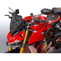 PANTALLA SPORT PLUS NEGRO MATE WRS DUCATI STREETFIGHTER V4 / S 2020-2024