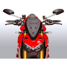 PANTALLA SPORT PLUS NEGRO MATE WRS DUCATI STREETFIGHTER V4 / S 2020-2024