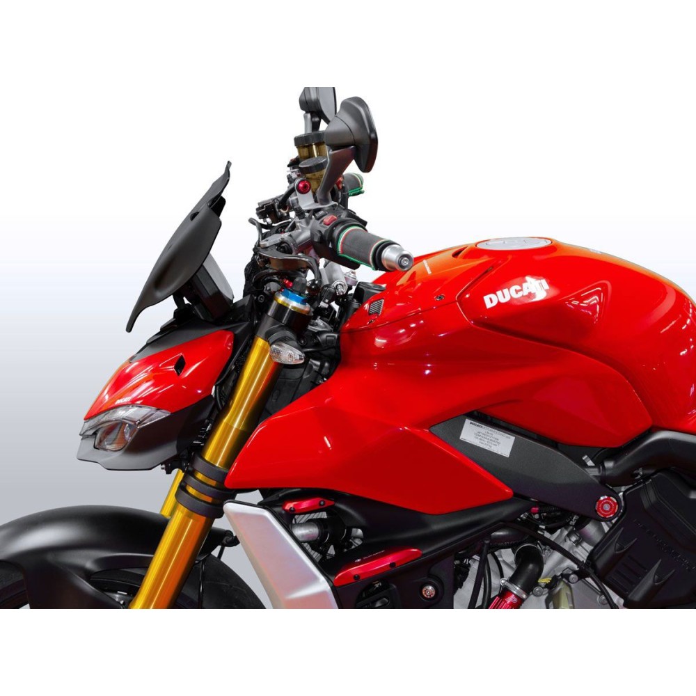 PANTALLA SPORT PLUS HUMO OSCURO WRS DUCATI STREETFIGHTER V4 / S 2020-2024 PANTALLA SPORT PLUS HUMO OSCURO WRS DUCATI STREETFIGHTER V4 / S 2020-2024