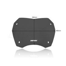 PARABRISAS SPORT AHUMADO OSCURO WRS HONDA SH 300 2015-2021