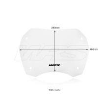PARABRISAS SPORT TRANSPARENTE WRS HONDA SH 300 2015-2021