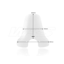 PARABRISAS TOURING TRANSPARENTE WRS PIAGGIO VESPA GTS 150 2017-2018