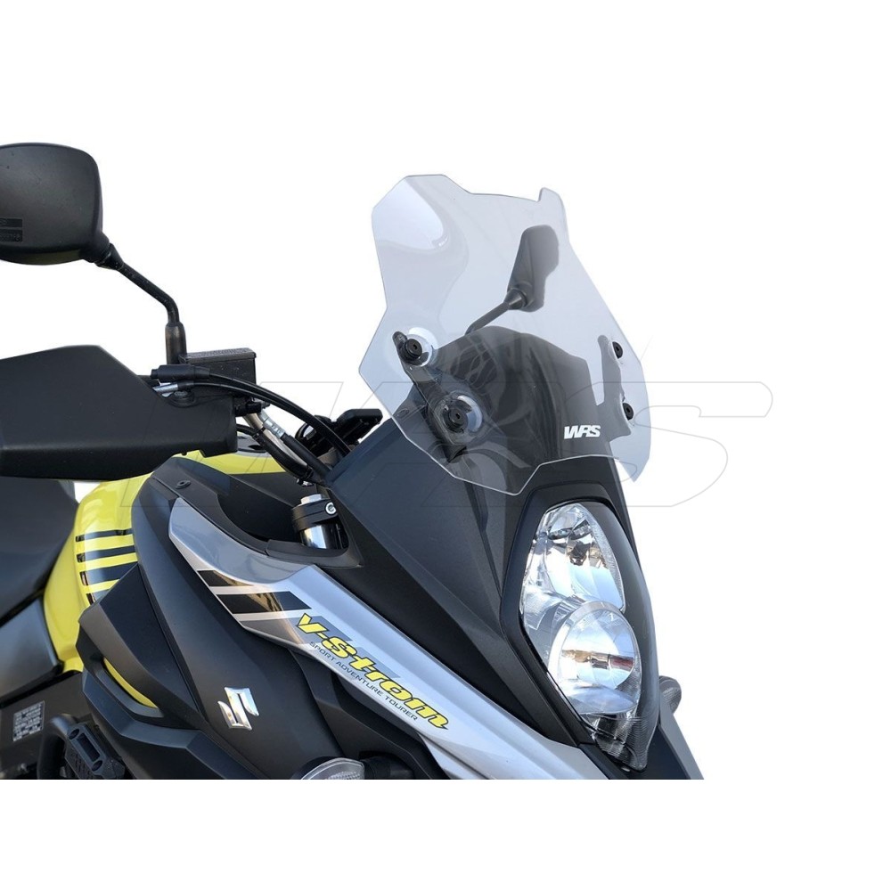 PANTALLA DEPORTIVA TRANSPARENTE WRS SUZUKI V-STROM 650 2017-2024
