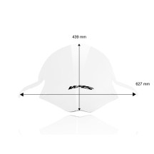 PANTALLA HIGH RACE WRS TRANSPARENTE +80MM BMW S 1000 RR 2019-2022
