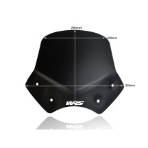 PARABRISAS SPORT NEGRO MATE WRS BMW R 1200 R 2006-2014