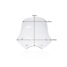 PARABRISAS INTERMEDIO TRANSPARENTE WRS BMW R 1200 R 2006-2014
