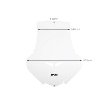PARABRISAS TOURING TRANSPARENTE WRS HONDA INTEGRA 700 / 750 2012-2019