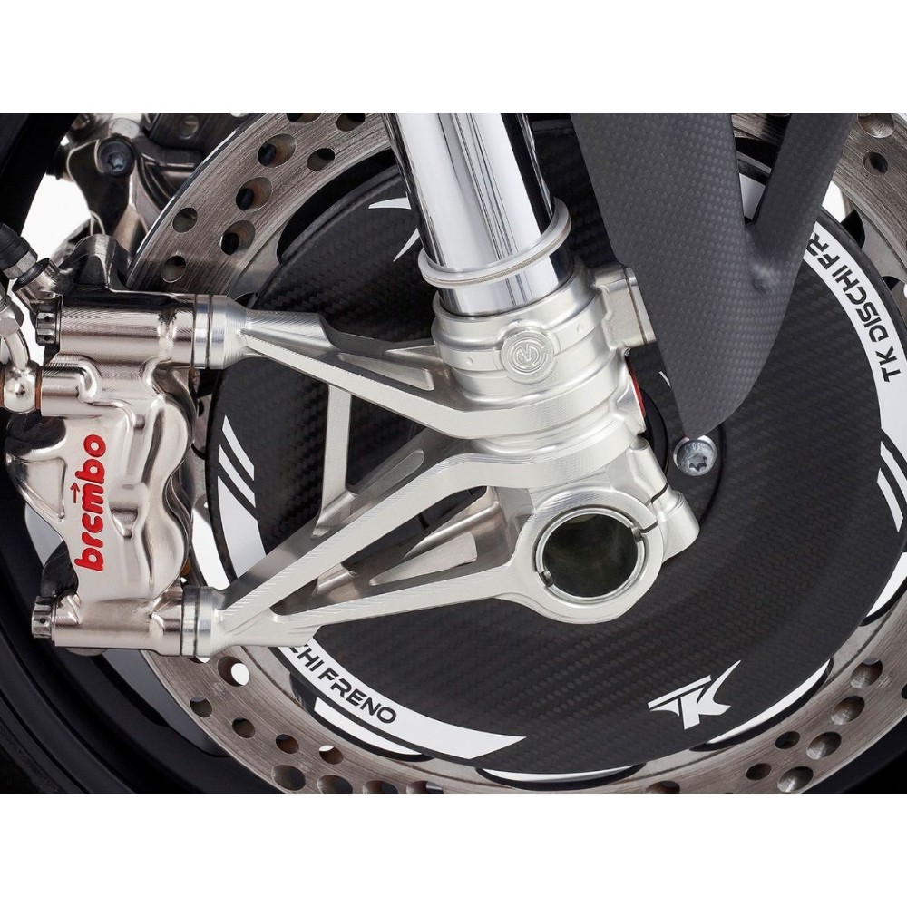 KIT DE MONTAJE RADIAL SBK MOTOCORSE PARA HORQUILLAS SHOWA 100MM DUCATI STREETFIGHTER V2 22-24 KIT DE MONTAJE RADIAL SBK MOTOCORSE PARA HORQUILLAS SHOWA 100MM DUCATI STREETFIGHTER V2 22-24